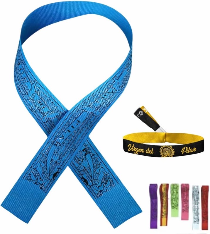 Cinta Medida de la Virgen del Pilar — Azul
